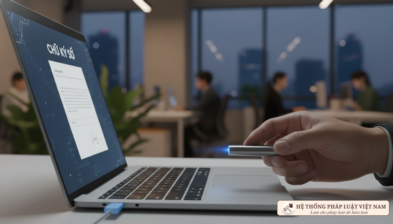 Sử dụng chữ ký số cho hóa đơn điện tử