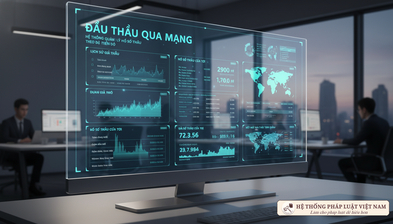 Hệ thống mạng đấu thầu quốc gia