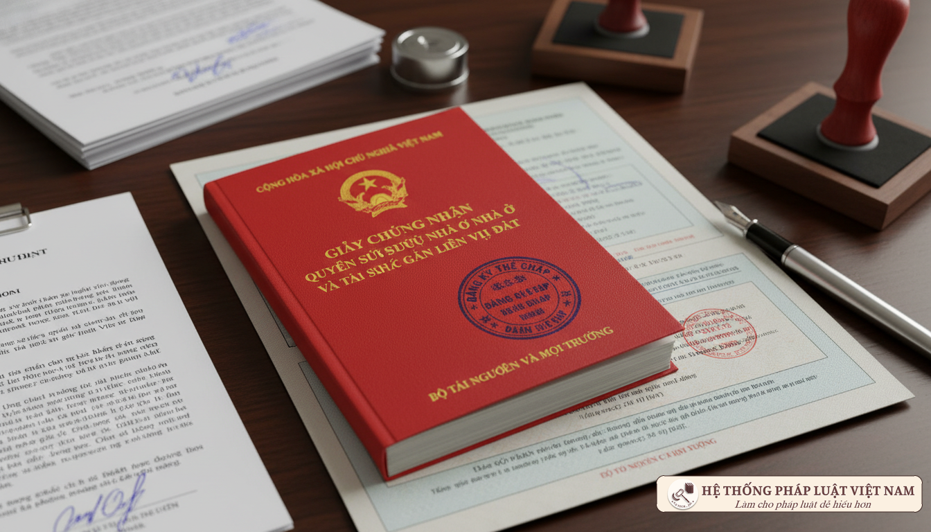 Giấy chứng nhận quyền sử dụng đất và tài sản gắn liền với đất