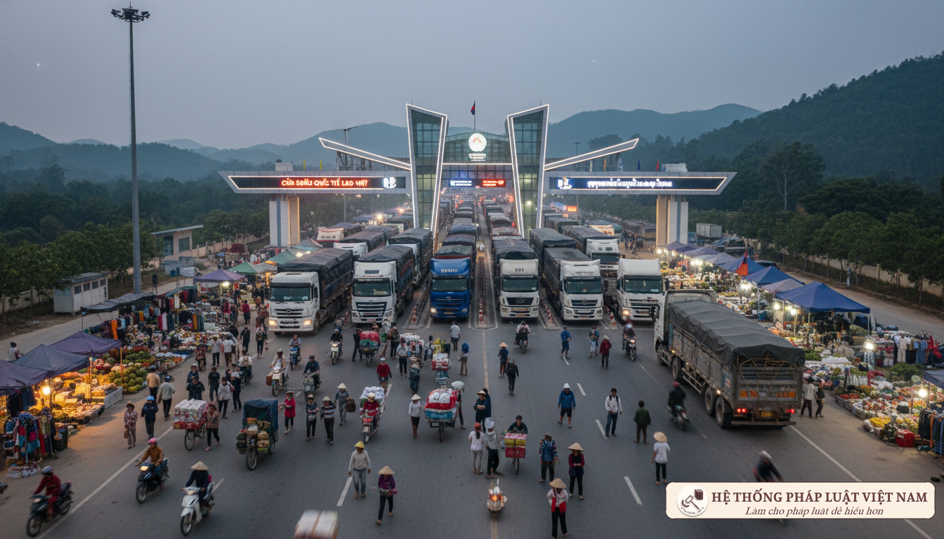 Giao thương biên giới Việt Lào