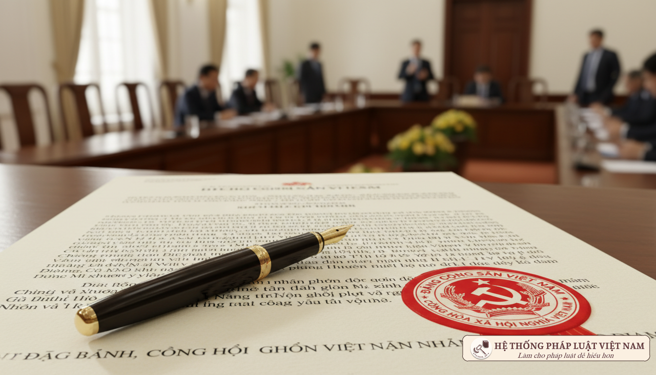 Bút ký và văn bản quy định về công tác cán bộ của Đảng