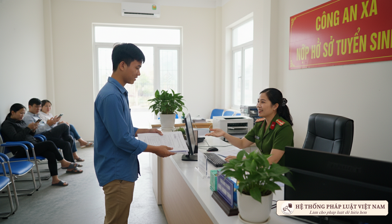 Thủ tục sơ tuyển Công an 2025