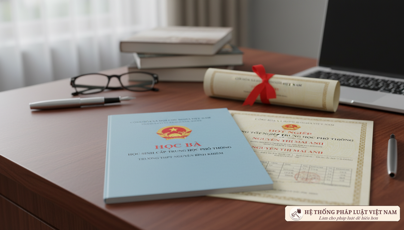 Học bạ và kết quả thi tốt nghiệp THPT