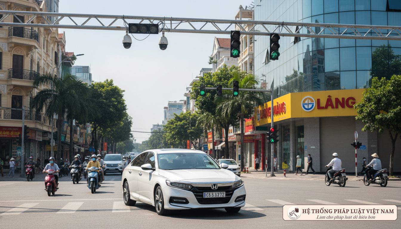 Giao thông Hà Nội có camera phạt nguội