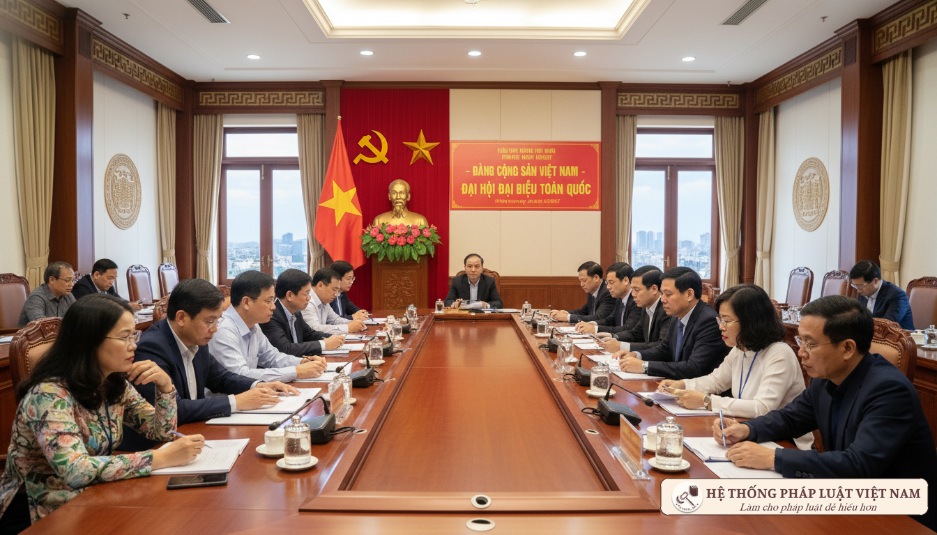 Hội nghị cán bộ Đảng viên thảo luận về chuẩn mực đạo đức
