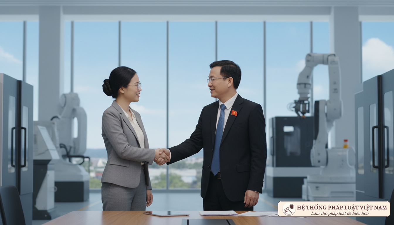 Trao đổi giữa đảng viên và chủ doanh nghiệp