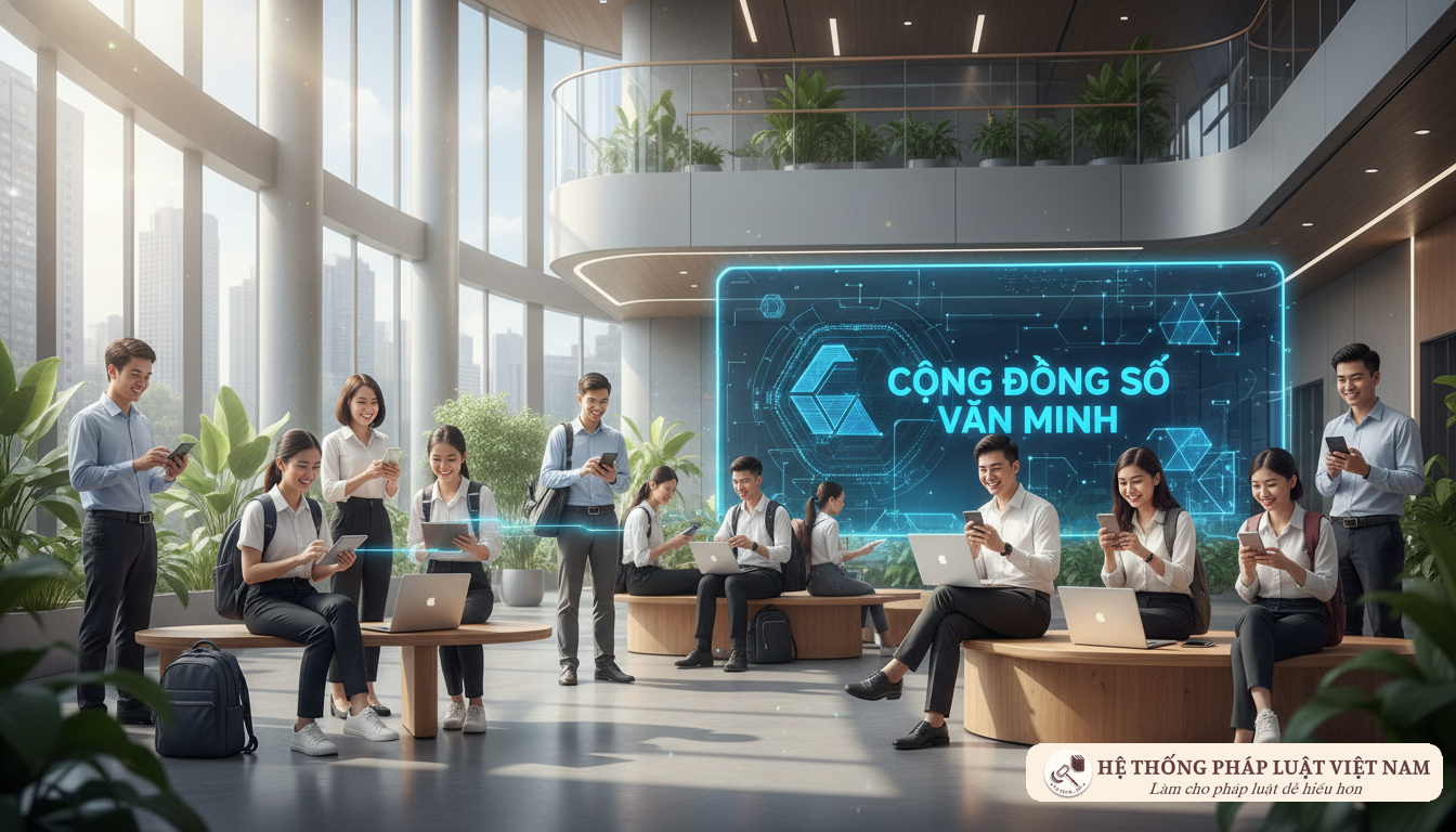 Người dân Việt Nam sử dụng công nghệ văn minh