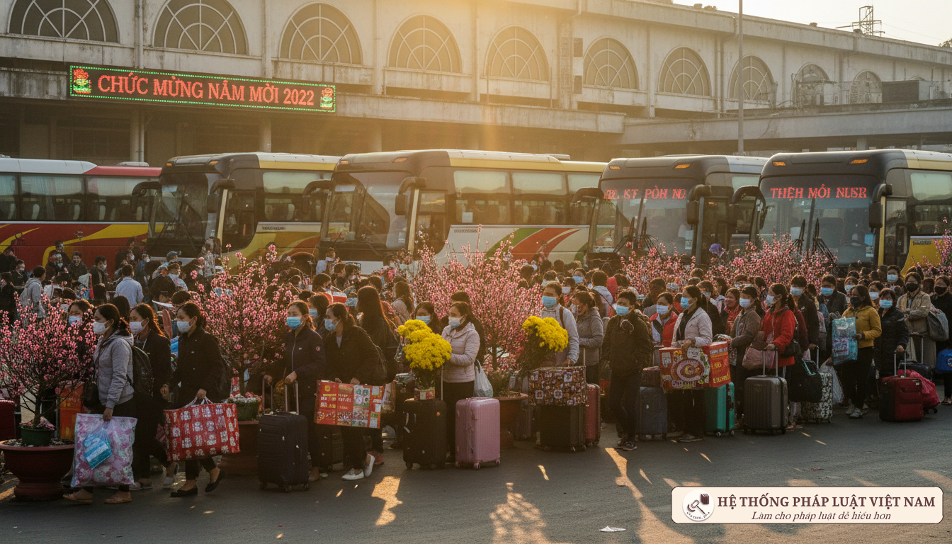 Về quê ăn Tết Nhâm Dần 2022: Những ai bắt buộc phải cách ly y tế?

