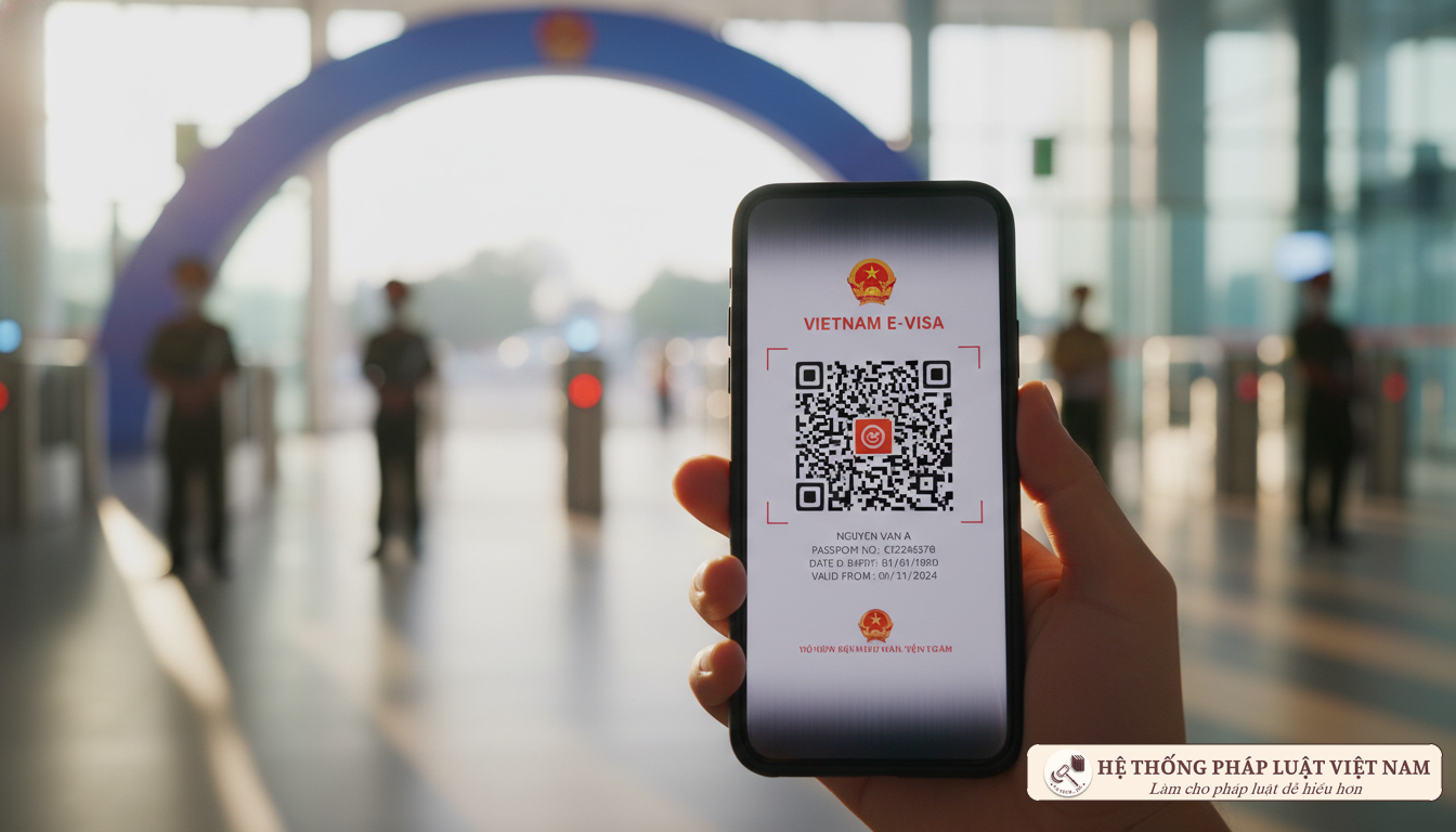 Thủ tục nhập cảnh bằng e-visa tại Việt Nam