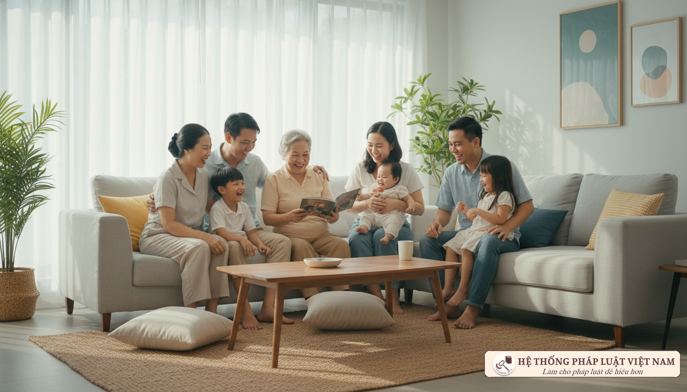 Gia đình Việt Nam nhiều thế hệ