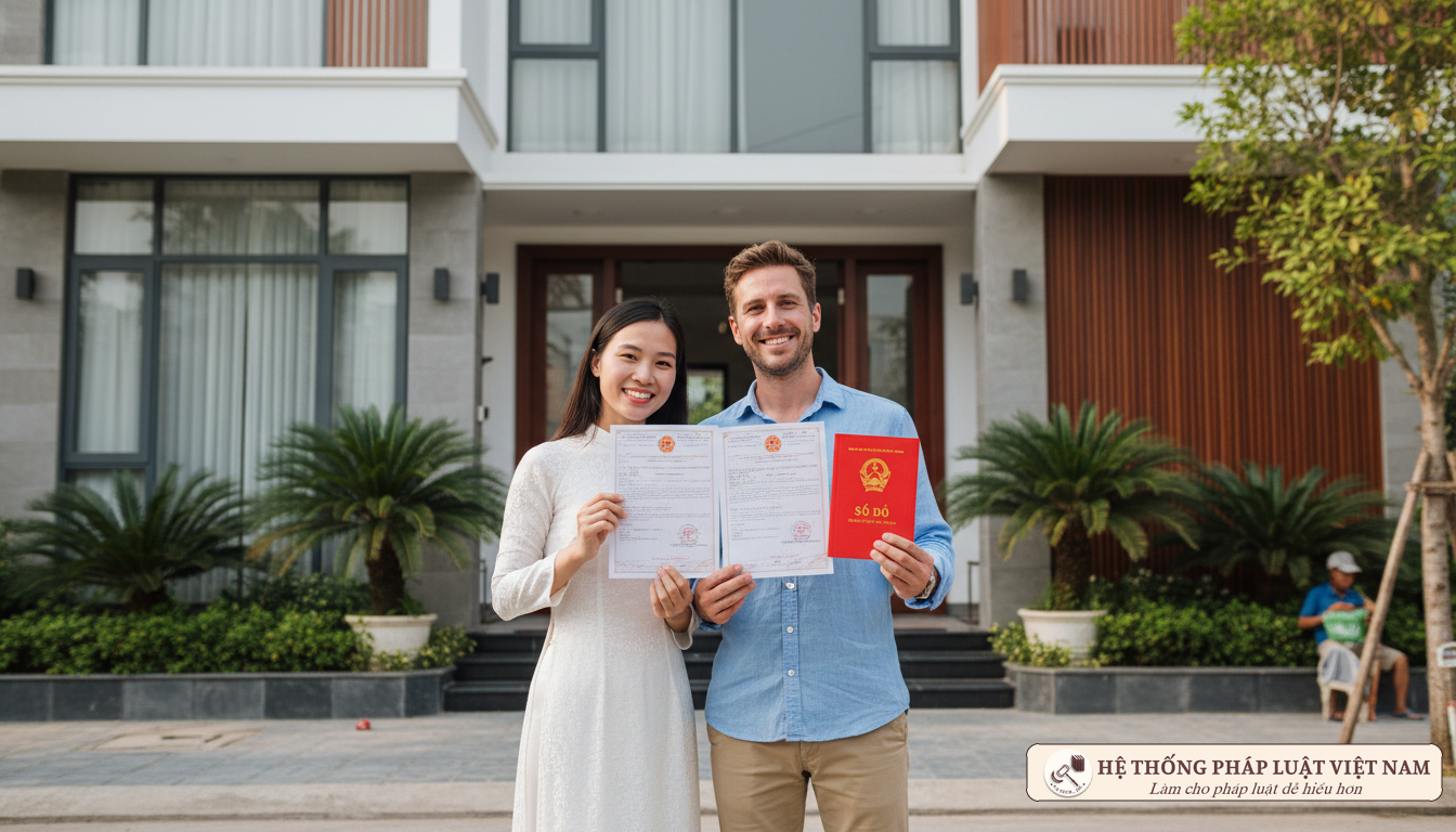 Lấy chồng/vợ Tây: Có được tự ý bán nhà đất mà không cần đối phương đồng ý?
