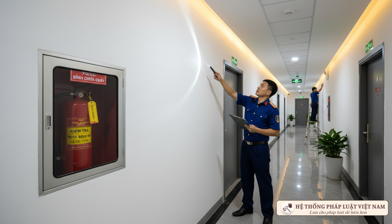 Thiết bị phòng cháy chữa cháy tại chung cư