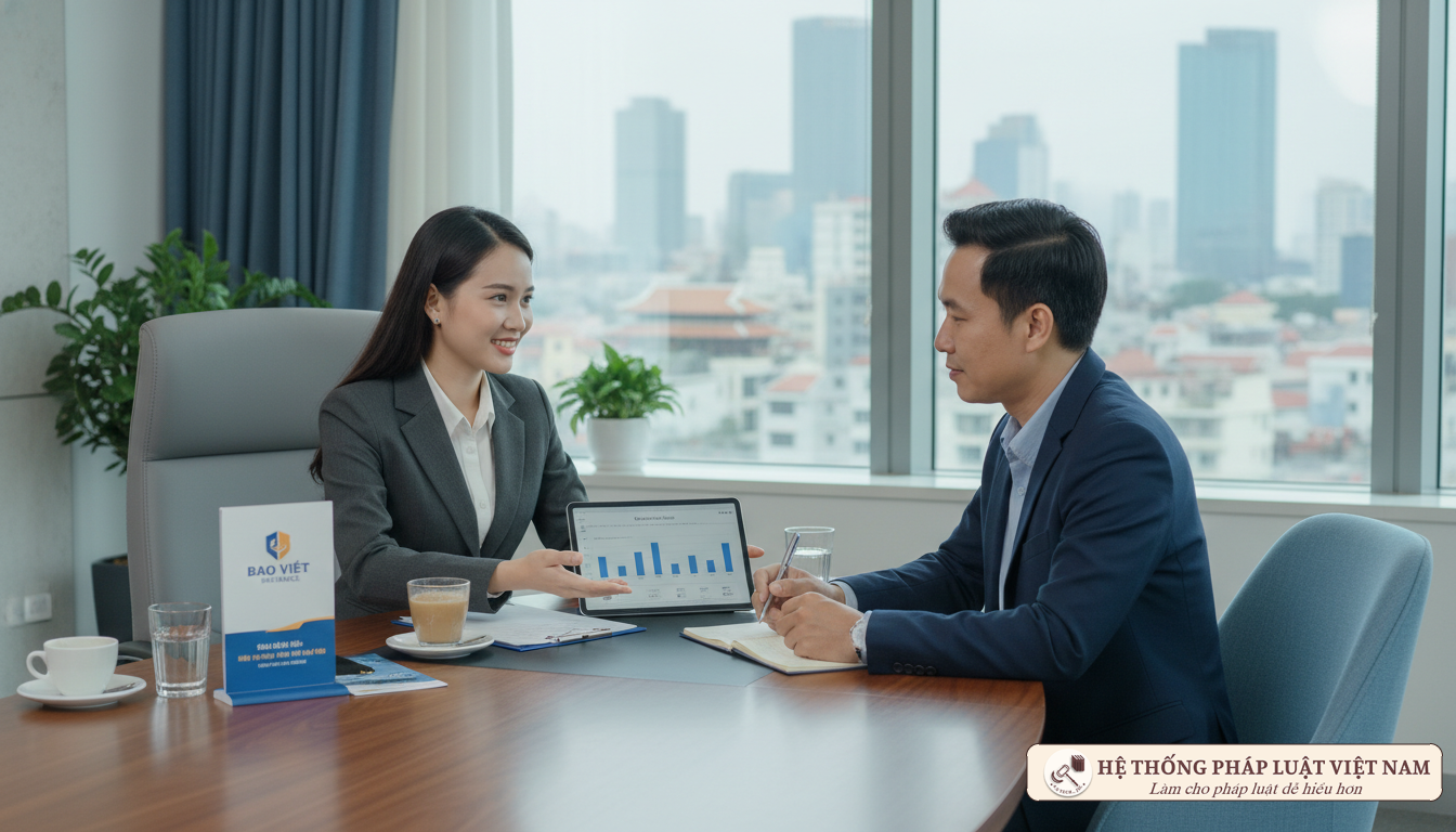 Đại lý bảo hiểm tư vấn khách hàng