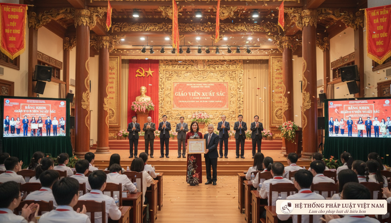Thông tư 07/2026/TT-BGDĐT: Bước ngoặt mới trong công tác thi đua, khen thưởng ngành Giáo dục từ tháng 4/2026
