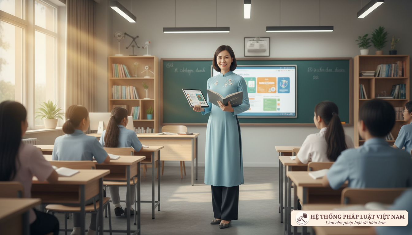 Giáo viên THCS cần biết: Quy định mới nhất về bổ nhiệm chức danh và bảng lương áp dụng từ tháng 4/2026