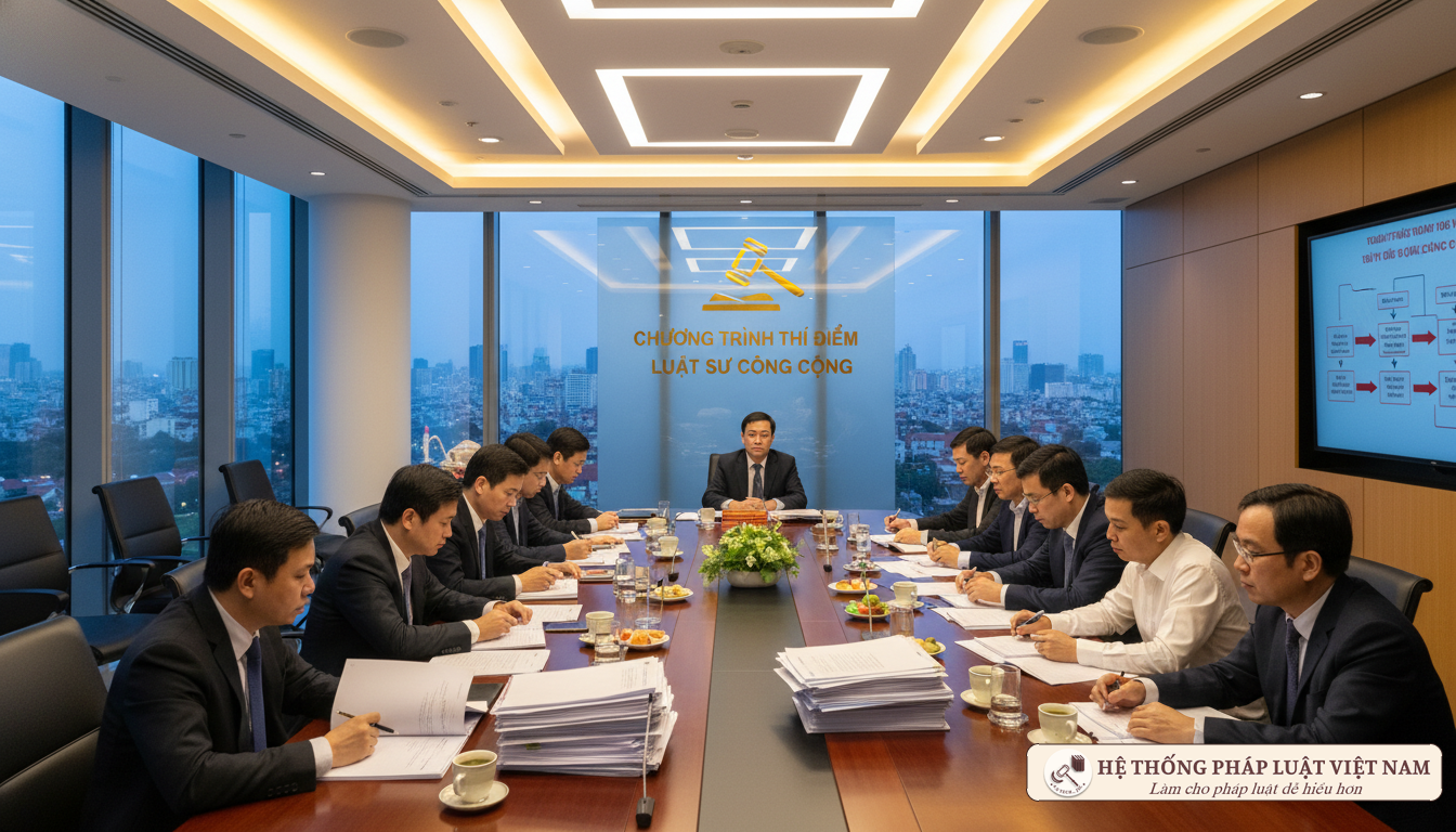 Hội thảo về luật sư công