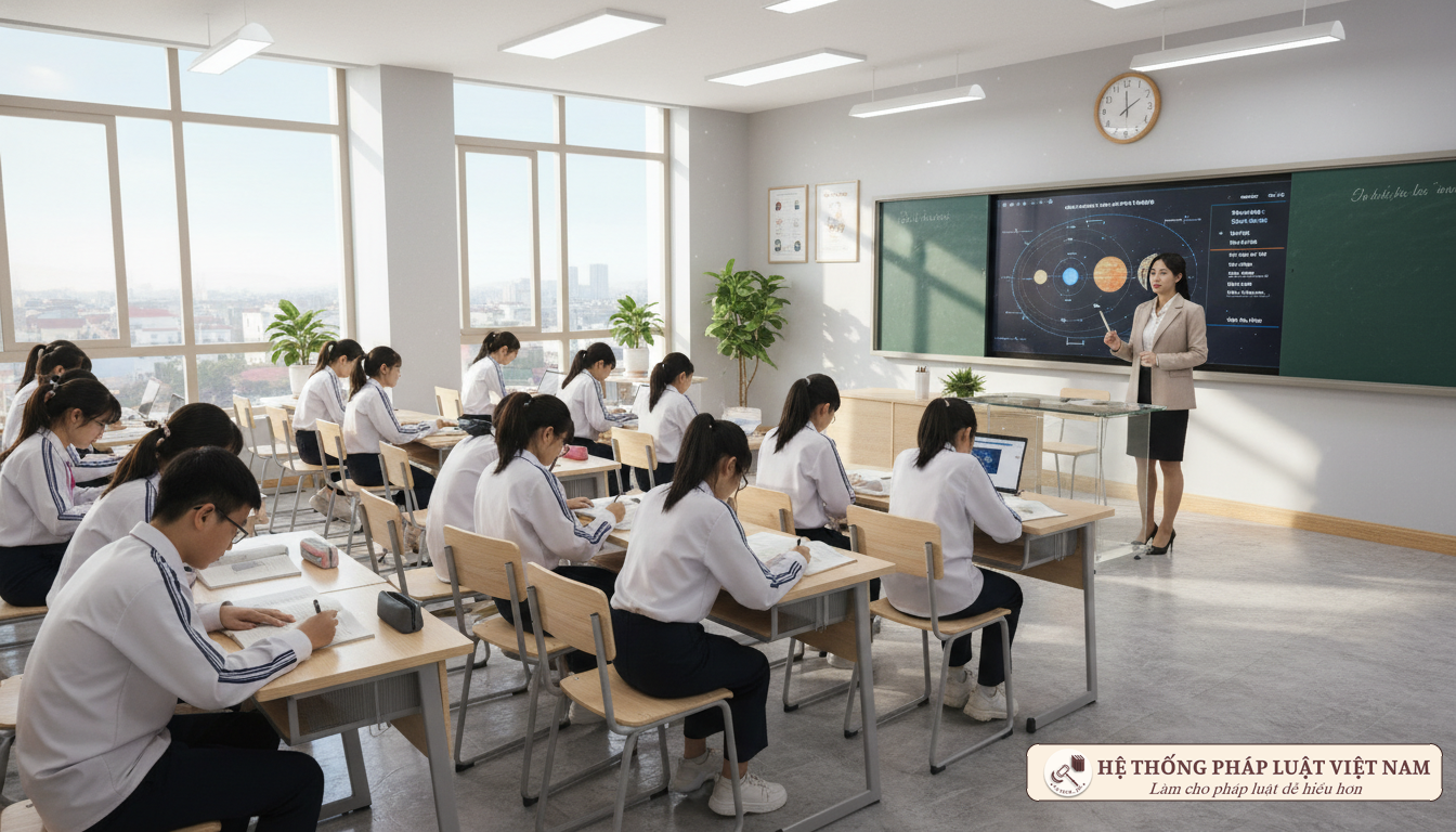 Lớp học hiện đại tại Việt Nam