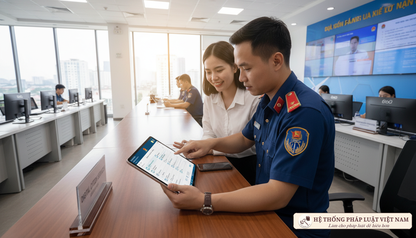 Hướng dẫn sử dụng VNeID đăng ký cư trú