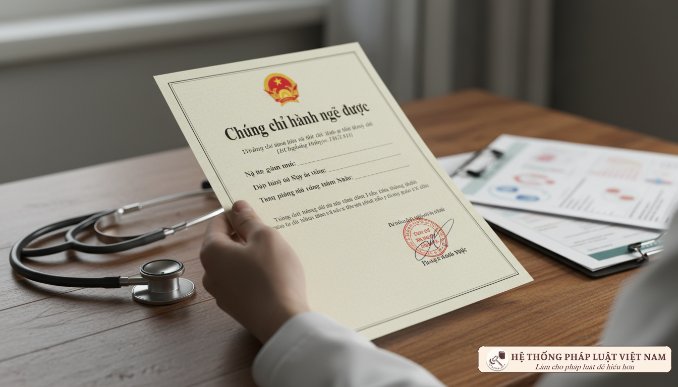 Chứng chỉ hành nghề dược và hồ sơ pháp lý