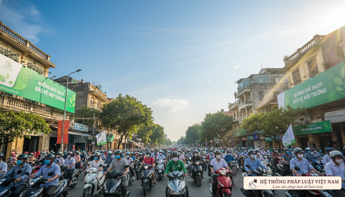 Đường phố Hà Nội xanh sạch đẹp