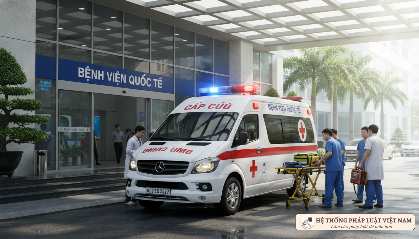Xe cứu thương trực chiến