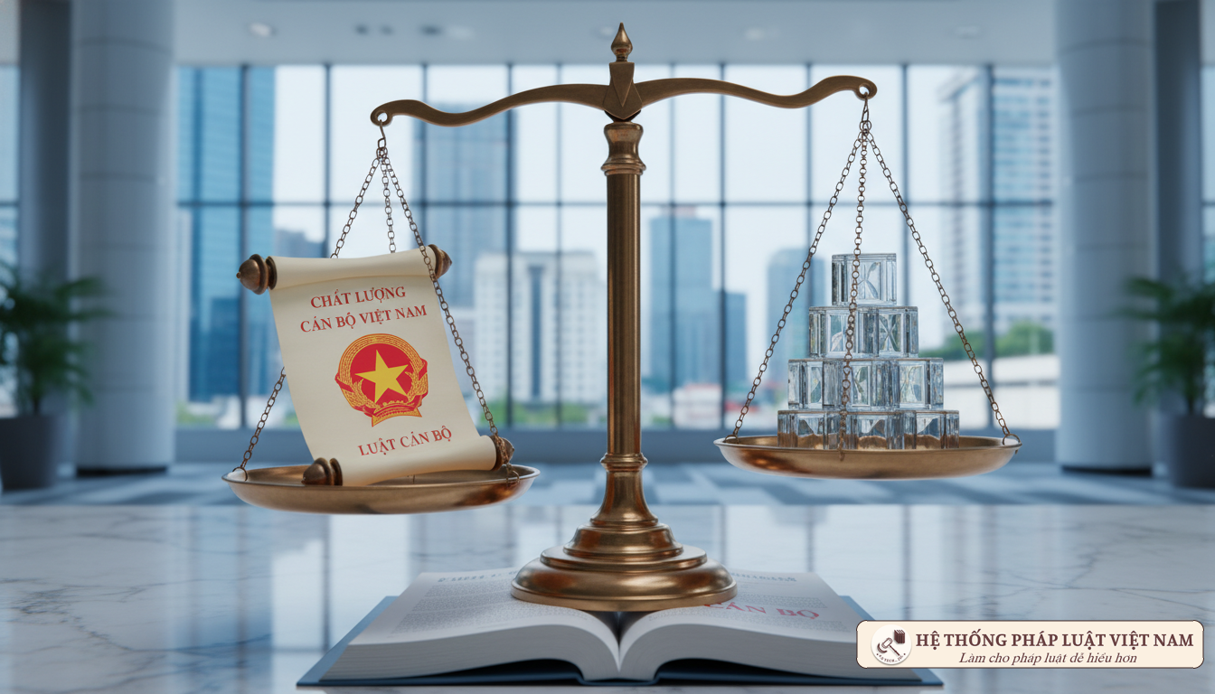 Biểu tượng minh bạch trong quản lý cán bộ
