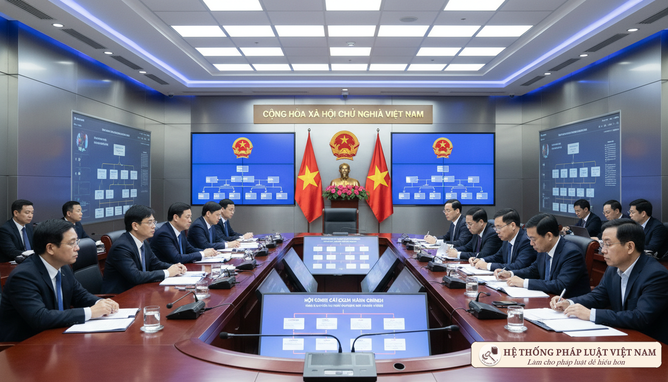 Siết chặt số lượng cấp phó: Lộ trình tinh gọn bộ máy hành chính đến năm 2030 theo Nghị quyết 105/NQ-CP