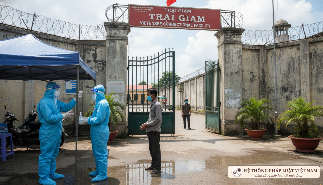 Siết chặt an ninh tại các cơ sở giam giữ: Biện pháp cấp bách ngăn chặn Covid-19 từ ngày 12/05/2021
