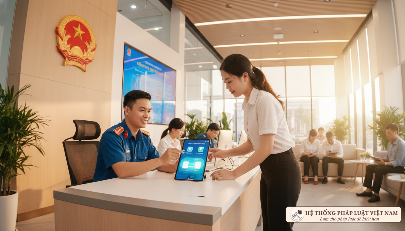Thủ tục cấp thẻ căn cước mới tại cơ quan công an