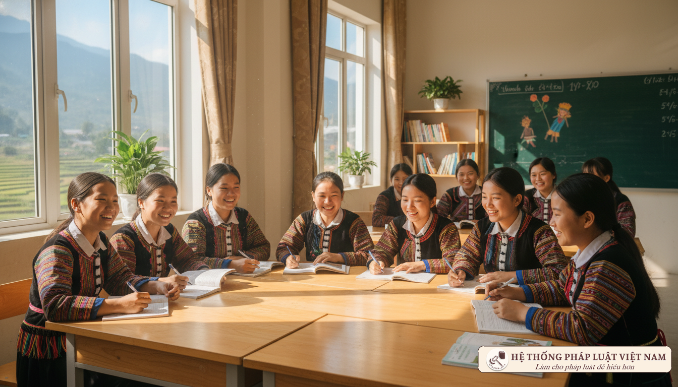Tin vui cho học sinh vùng biên: Hỗ trợ tiền ăn tới 1,17 triệu đồng/tháng và cấp gạo, đồ dùng cá nhân từ 15/7/2026
