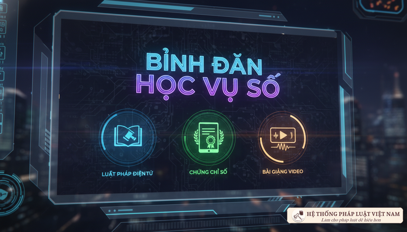 Giao diện Bình dân học vụ số