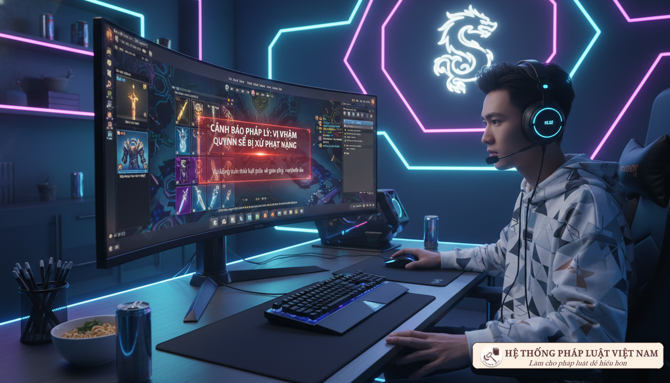 Cấm mua bán vật phẩm game giữa người chơi với nhau