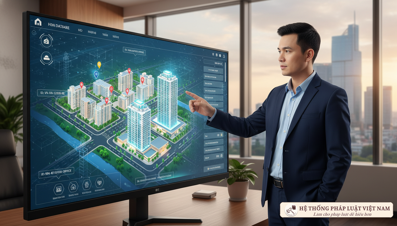 Hệ thống cơ sở dữ liệu mã định danh bất động sản