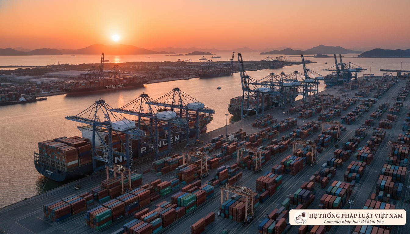 Cảng biển Việt Nam hiện đại năm 2026