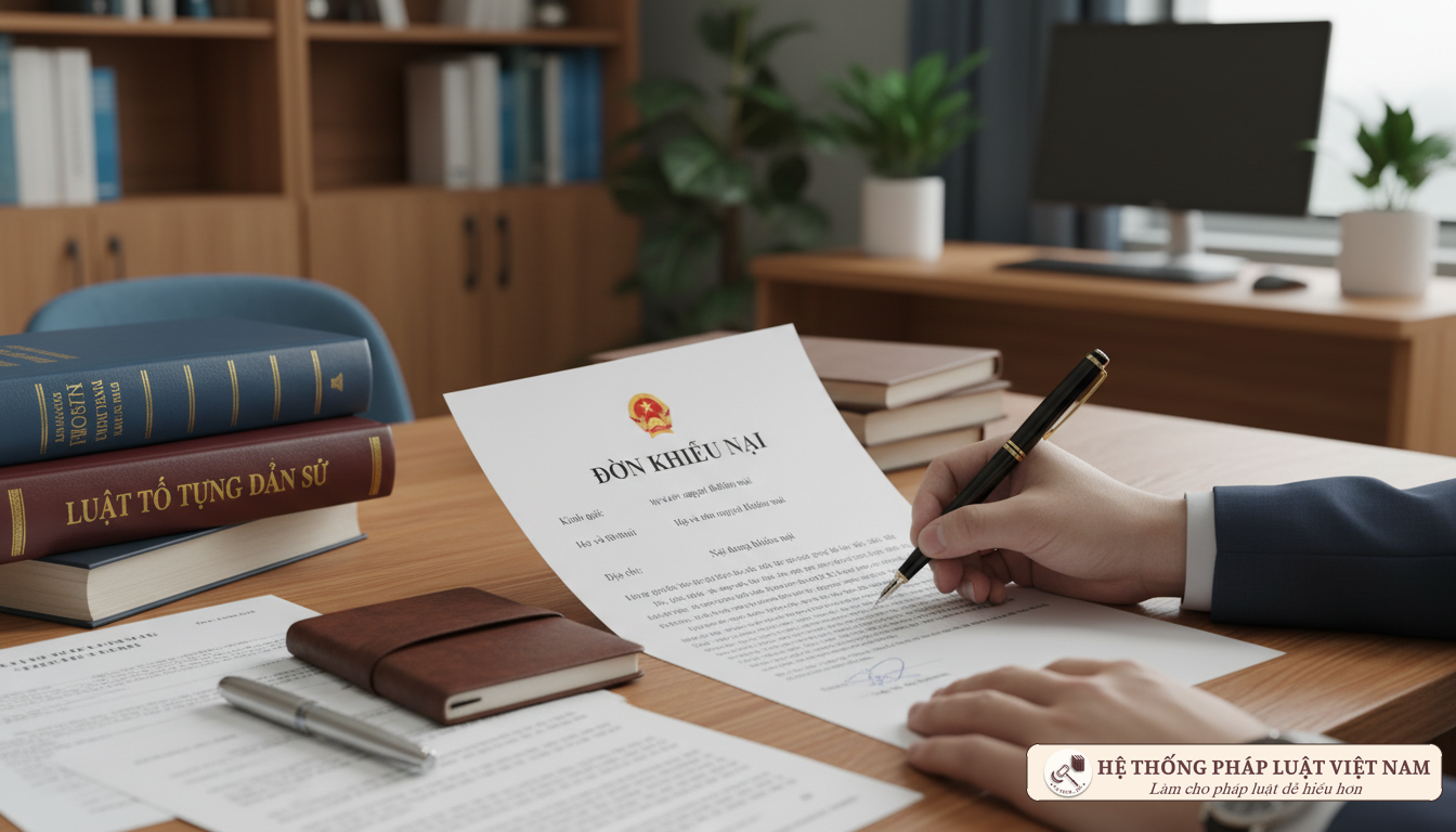 Ký đơn khiếu nại hành chính