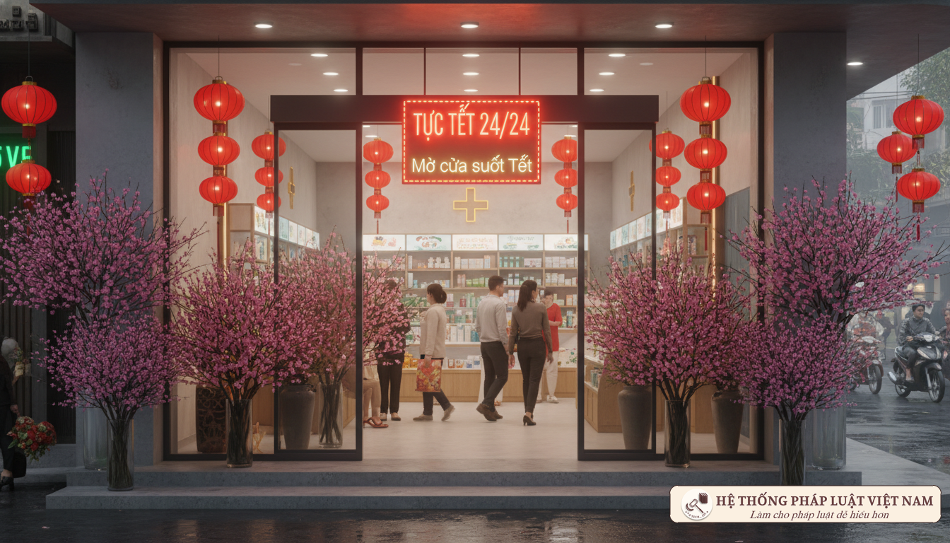 Siết chặt cung ứng thuốc Tết Bính Ngọ 2026: &quot;Mạnh tay&quot; xử lý găm hàng, nhà thuốc phải trực 24/24h
