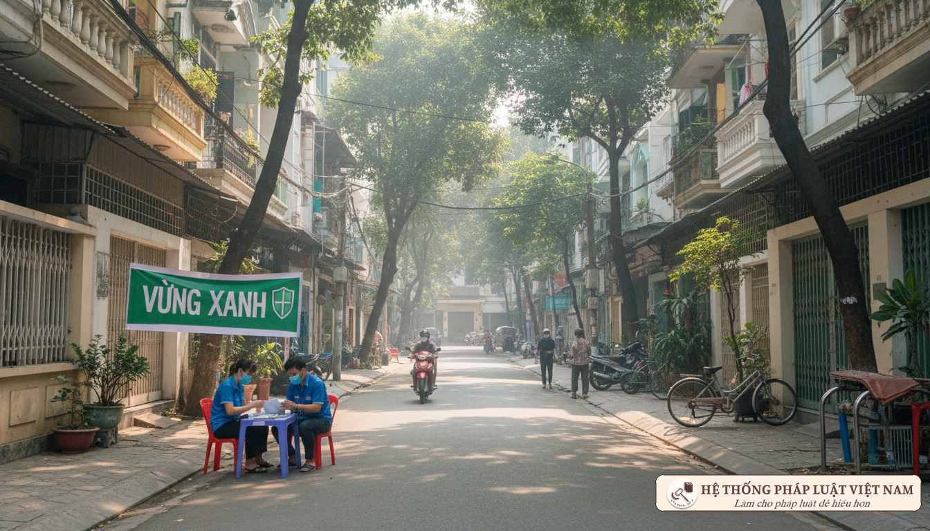 Vùng xanh an toàn tại TP.HCM năm 2021