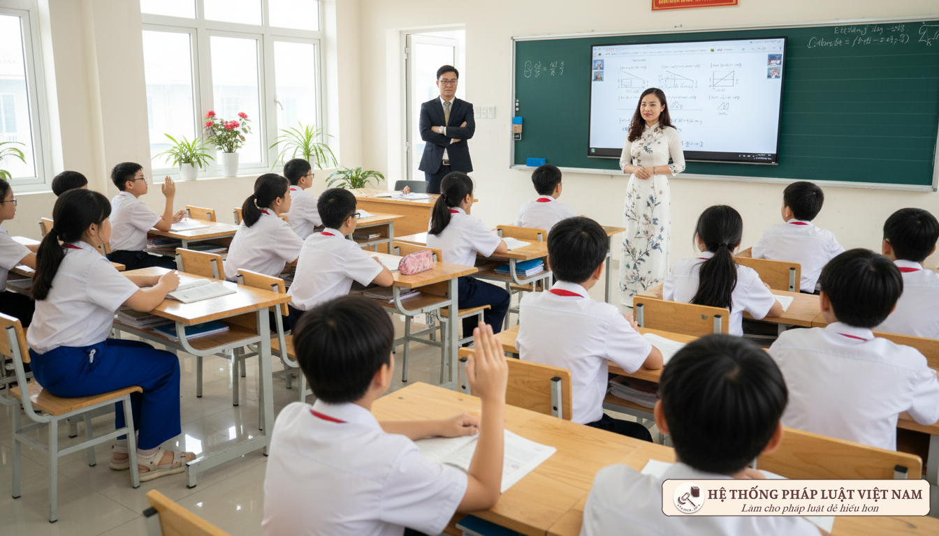 Hoạt động dạy thêm học thêm ngoài nhà trường