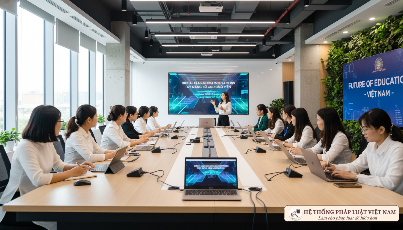 Nhà giáo nâng cao trình độ chuyên môn