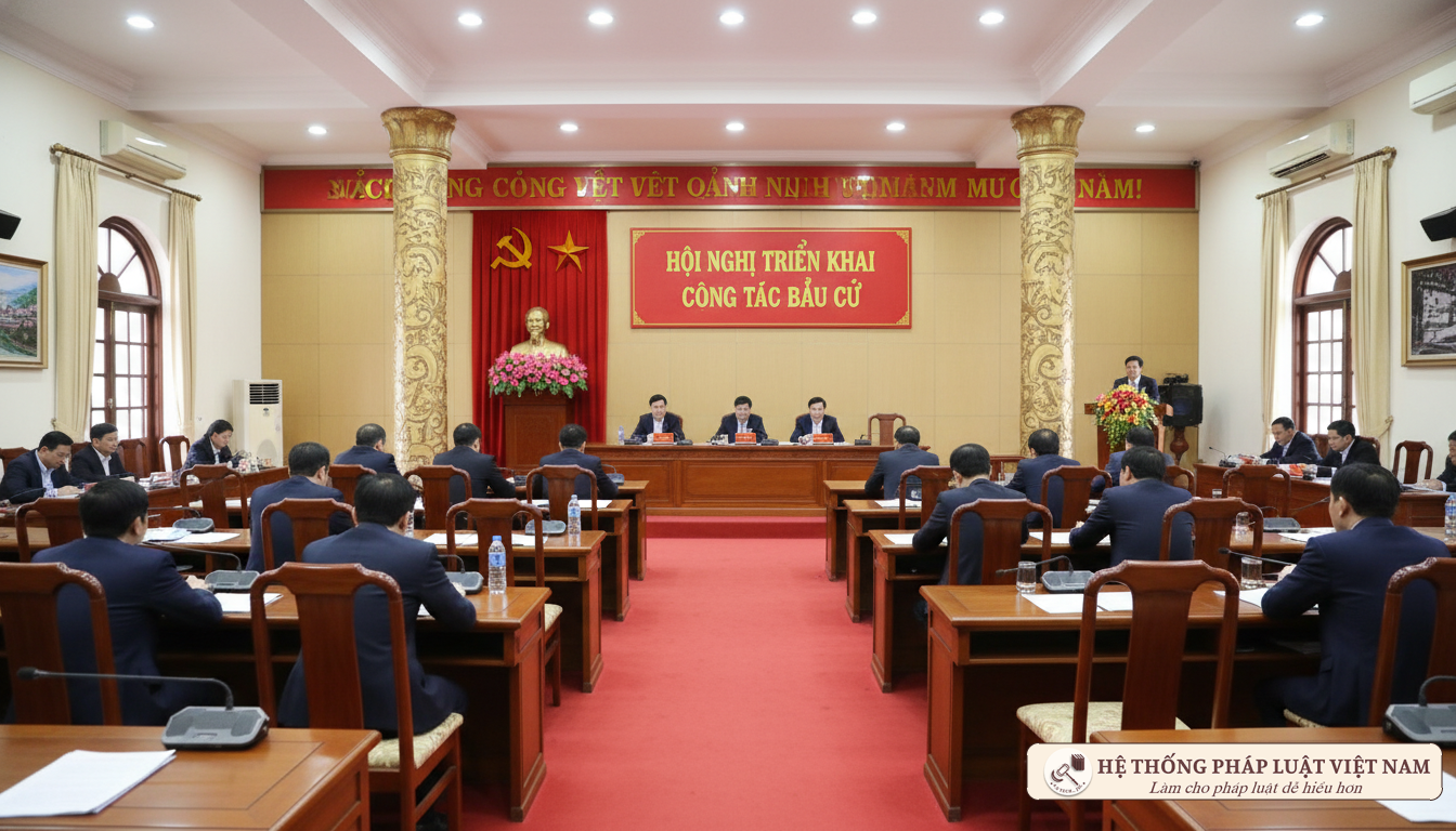 Hội nghị triển khai công tác bầu cử đại biểu HĐND