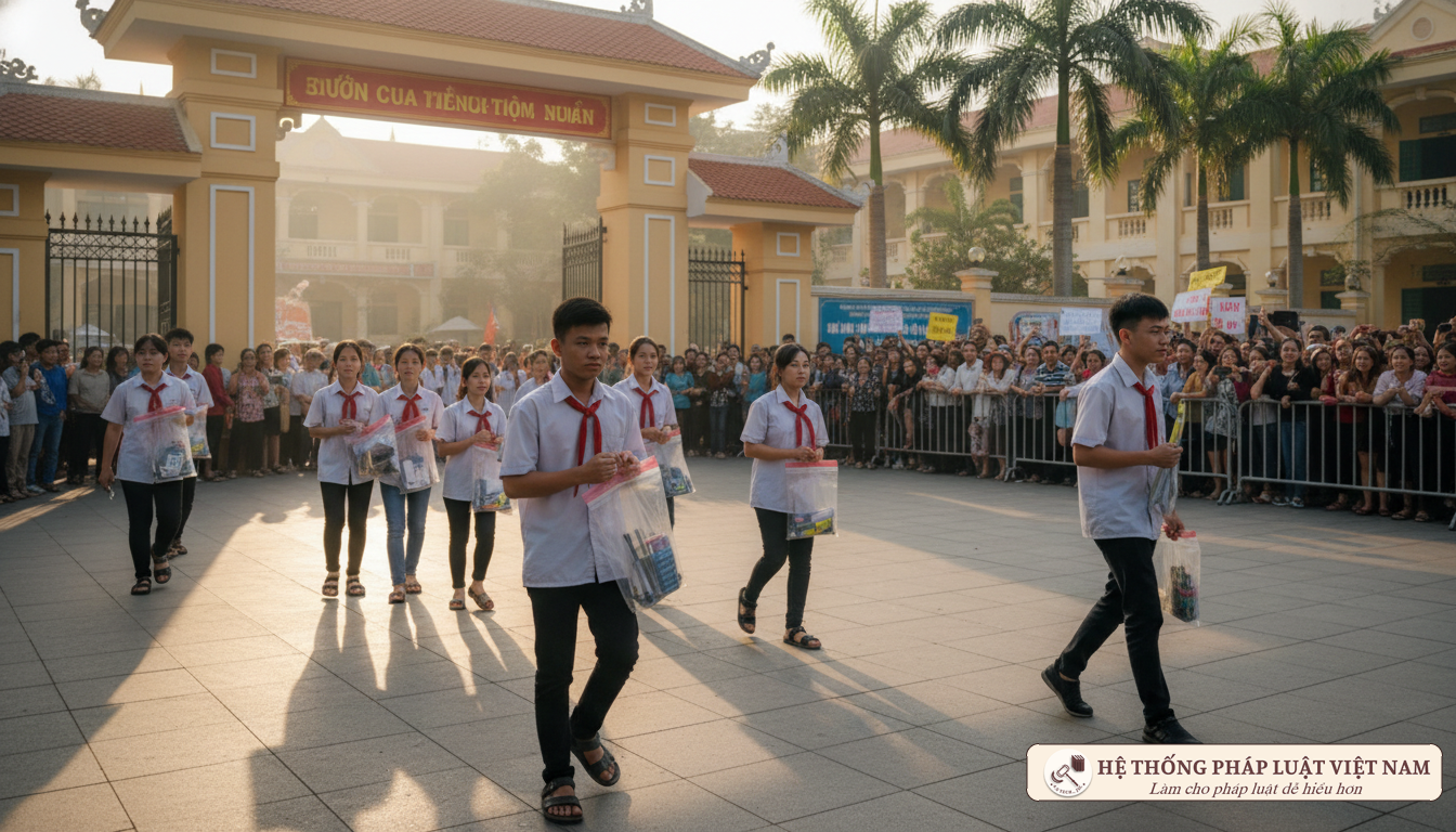 Thí sinh thi lớp 10 năm 2026
