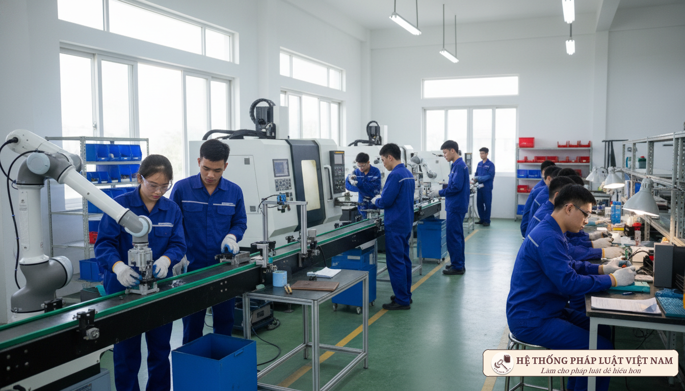 Sinh viên giáo dục nghề nghiệp Việt Nam