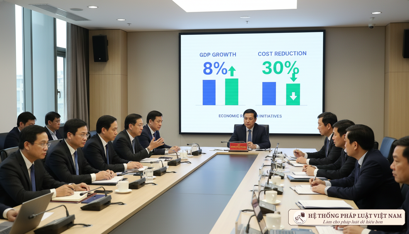 Chính phủ họp bàn giải pháp thúc đẩy tăng trưởng kinh tế năm 2025