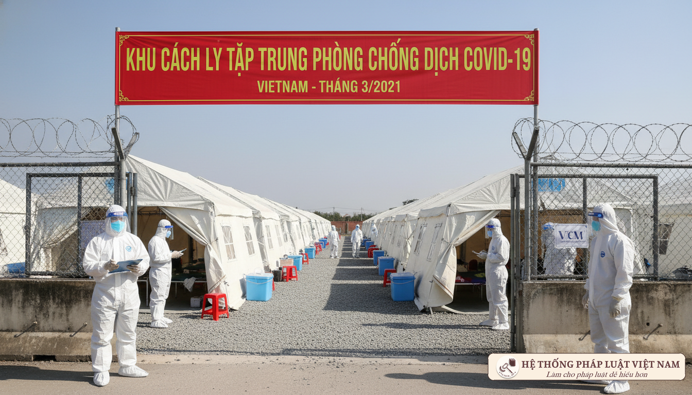 Khu cách ly tập trung phòng chống dịch Covid-19 tại Việt Nam