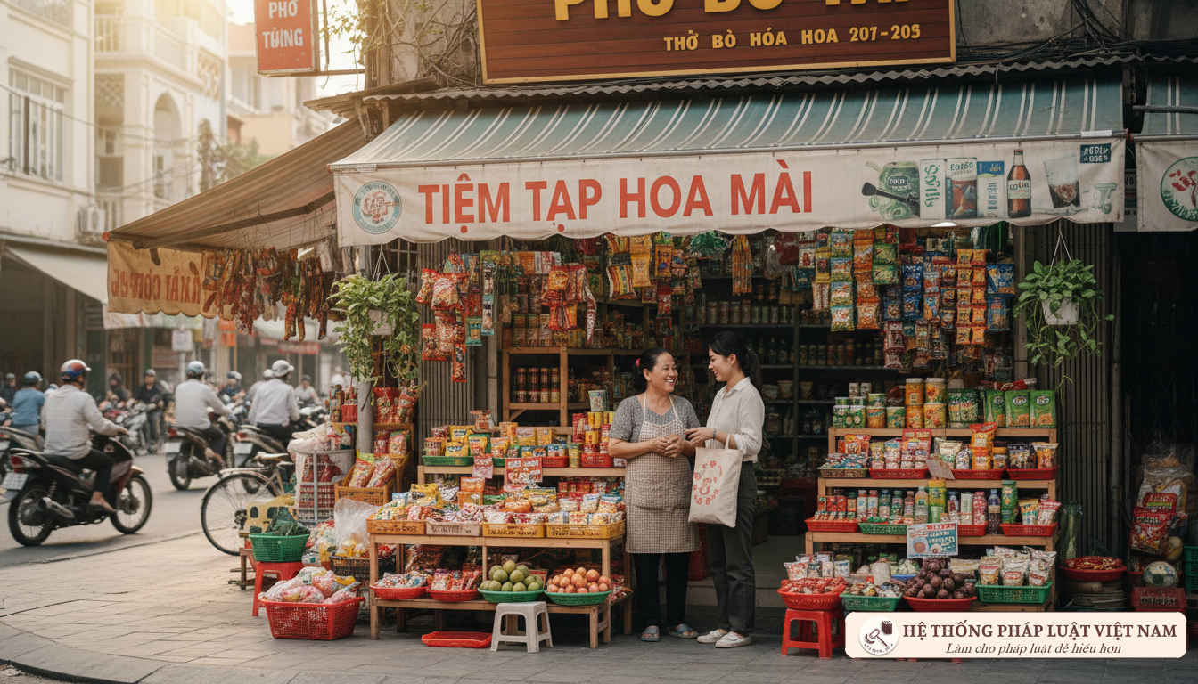Hộ kinh doanh nhỏ lẻ được miễn thuế