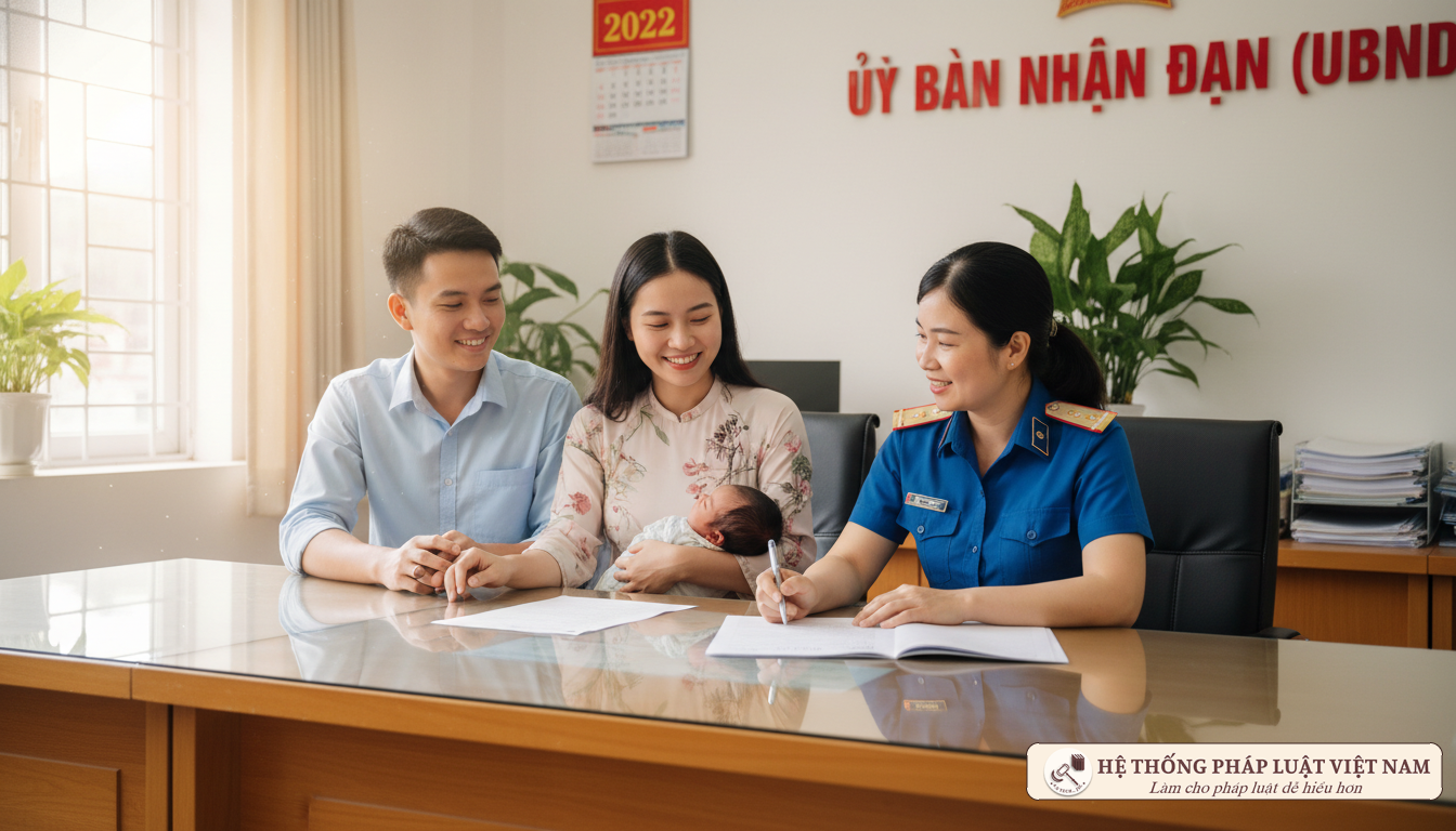 Hướng dẫn chi tiết: Hồ sơ và thủ tục làm Giấy khai sinh cho con mới nhất năm 2022
