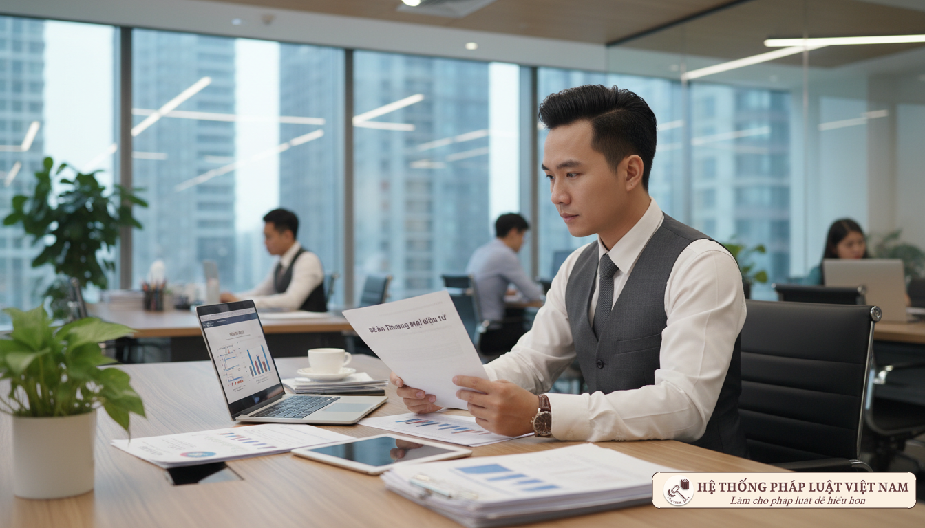 Hướng dẫn lập Đề án cung cấp dịch vụ thương mại điện tử cho Công ty TNHH Một thành viên chuẩn nhất
