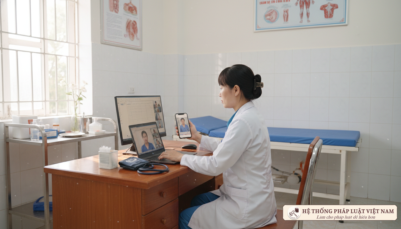 Khám bệnh từ xa tại trạm y tế xã: Quy trình 5 bước người dân cần biết
