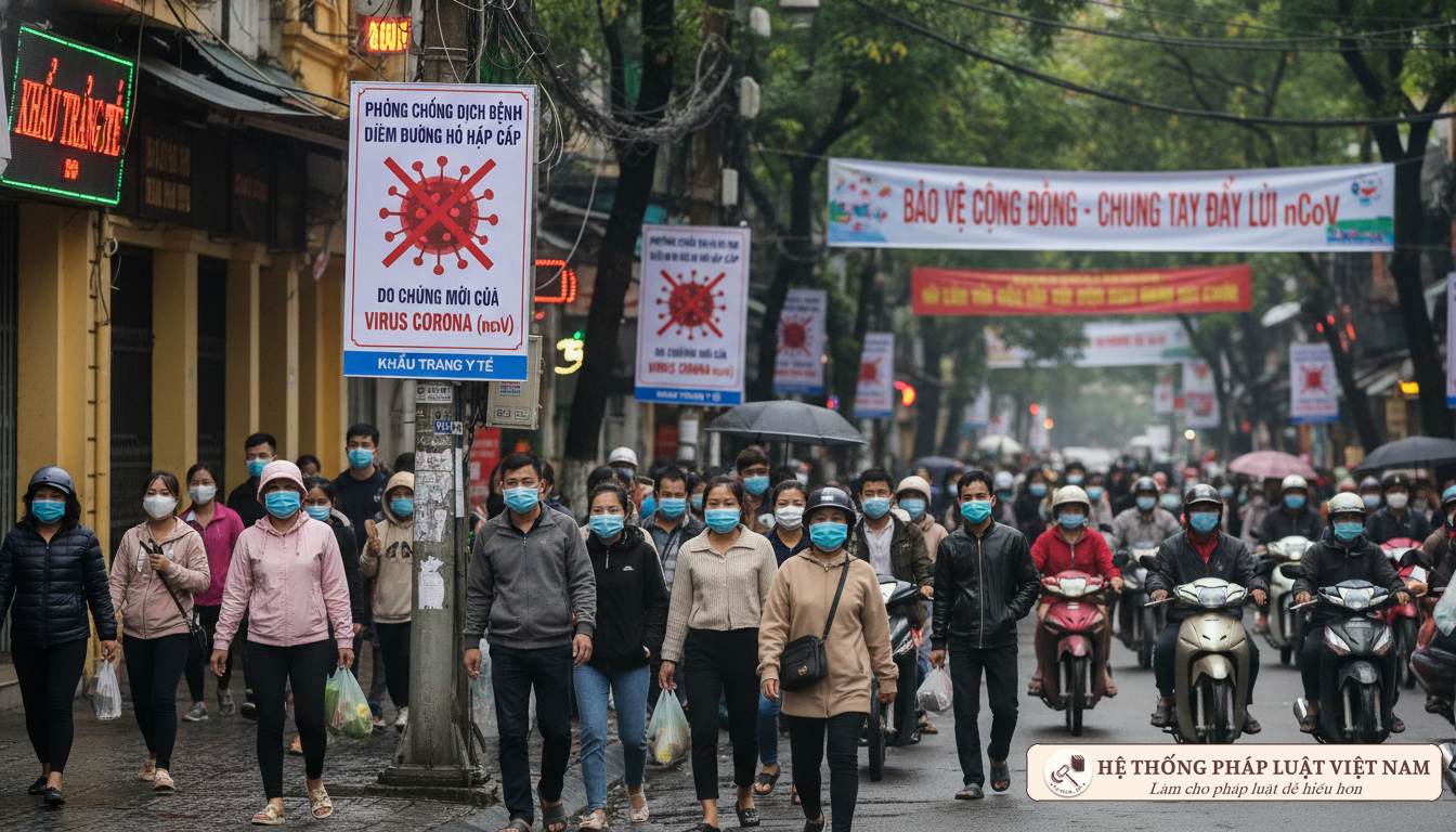Người dân đeo khẩu trang phòng dịch Corona