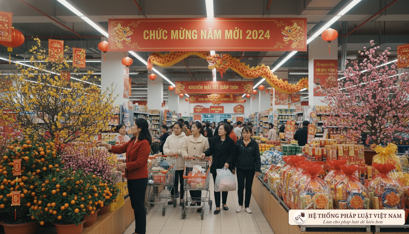 Khuyến mại hàng Tết thế nào để không bị phạt?
